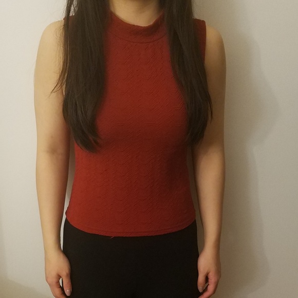 H&M Tops - H&M Rust Crop Top